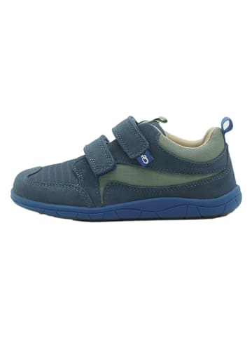 lamino Leren barefootschoenen donkerblauw