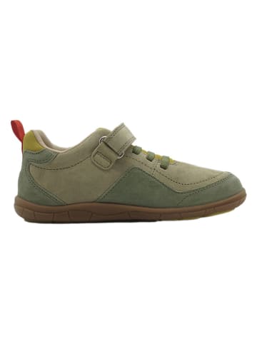 lamino Leren barefootschoenen groen