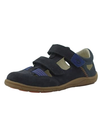 lamino Leder-Barfußschuhe in Dunkelblau