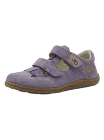 lamino Leren barefootschoenen paars