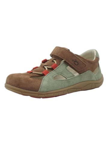lamino Leder-Barfußschuhe in Grün