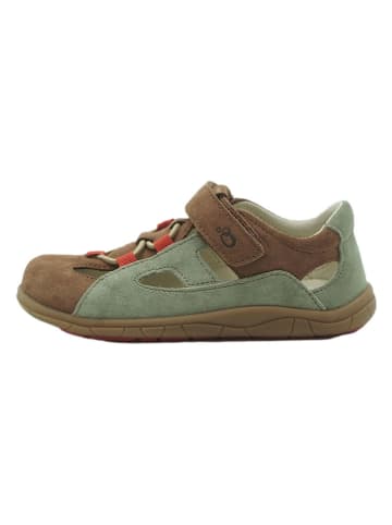 lamino Leder-Barfußschuhe in Grün