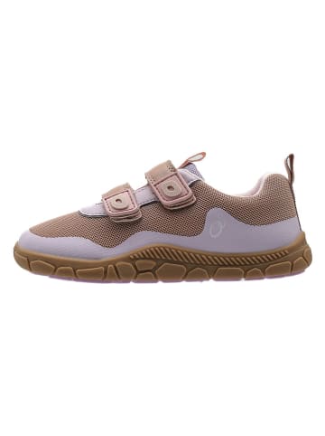 lamino Barfußschuhe in Lila/ Hellbraun