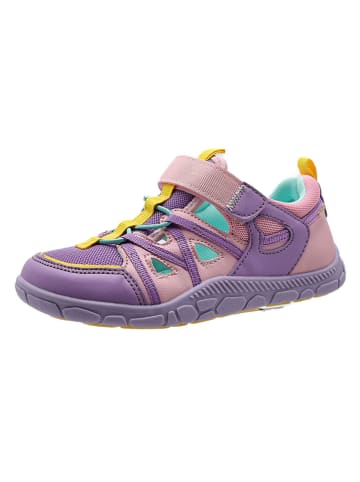 lamino Barfuß-Halbsandalen in Rosa/ Lila