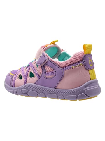 lamino Barfuß-Halbsandalen in Rosa/ Lila