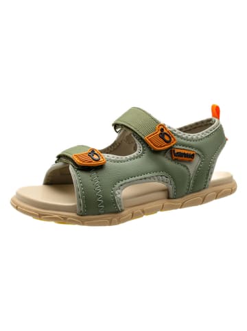 lamino Barfuß-Sandalen in Khaki