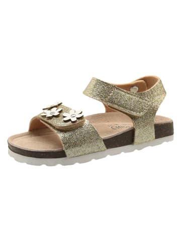 lamino Sandalen goudkleurig
