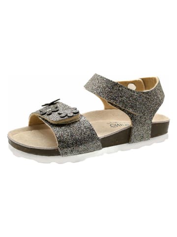 lamino Sandalen in Khaki
