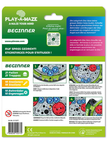 PLAY-A-MAZE Logikspiel "Labyrinth Travel Disc BEGINNER" - ab 8 Jahren