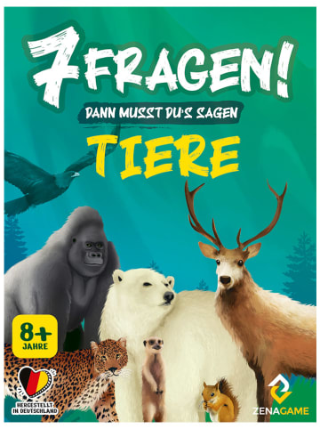 ZENAGAME Kartenspiel "7 Fragen! Tiere" - ab 6 Jahren