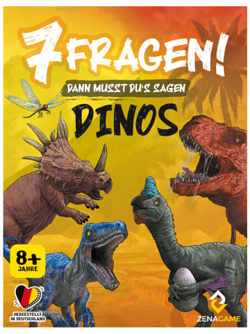 ZENAGAME Kartenspiel "7 Fragen! Dinos" - ab 8 Jahren