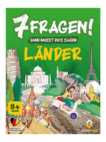 ZENAGAME Kartenspiel "7 Fragen! Länder" - ab 8 Jahren