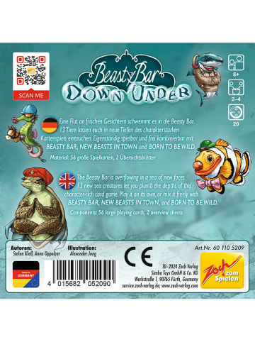 Zoch Kartenspiel "Beasty Bar - Down Under" - ab 8 Jahren