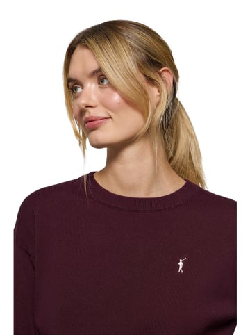Polo Club Pullover in Lila