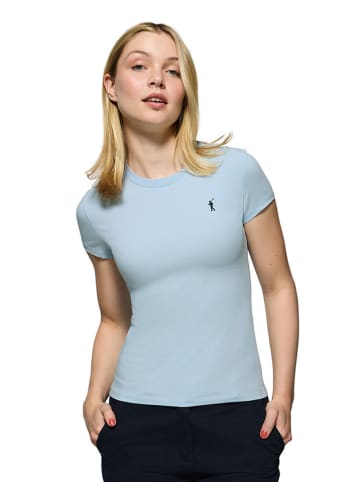 Polo Club Shirt in Hellblau