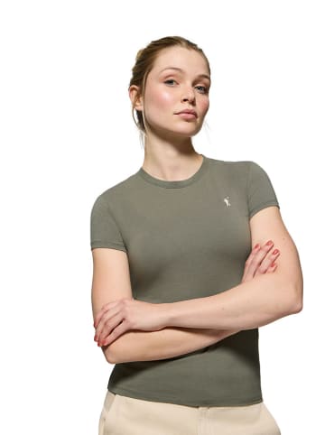 Polo Club Koszulka w kolorze khaki