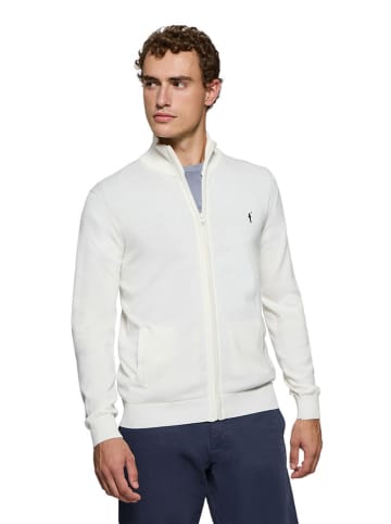 Polo Club Sweatjacke in Weiß