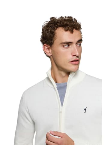 Polo Club Sweatjacke in Weiß