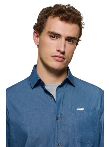 Polo Club Jeanshemd - Regular fit - in Blau