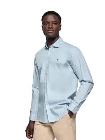 Polo Club Hemd - Slim fit - in Hellblau