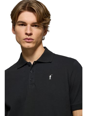 Polo Club Poloshirt in Schwarz
