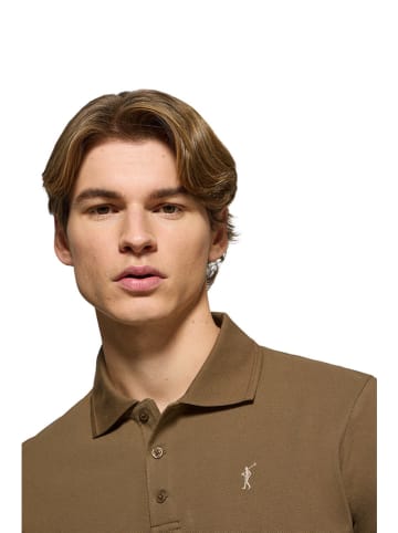 Polo Club Poloshirt bruin