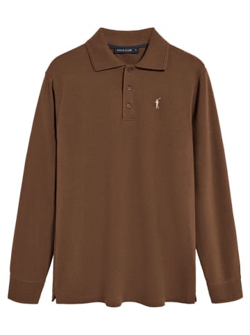 Polo Club Poloshirt in Braun