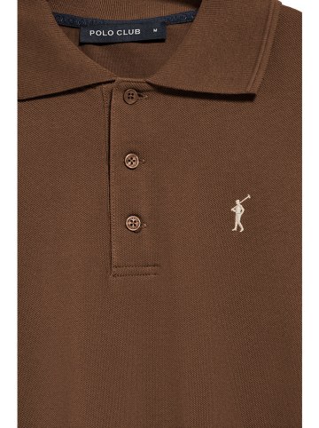 Polo Club Poloshirt in Braun