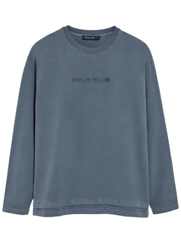 Polo Club Sweatshirt in Blau