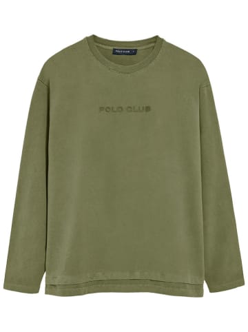 Polo Club Sweatshirt in Khaki
