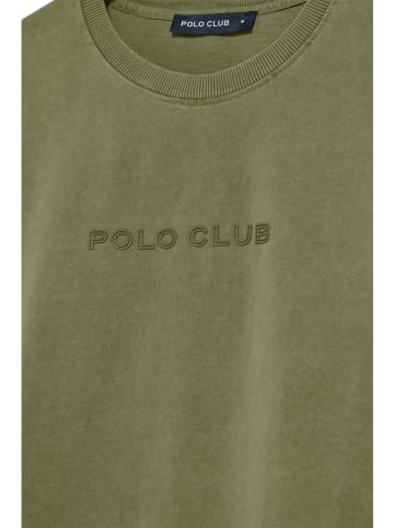 Polo Club Sweatshirt in Khaki