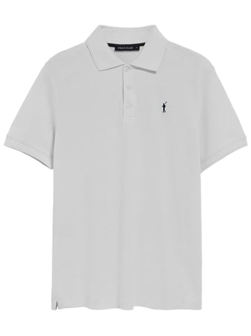 Polo Club 2er-Set: Poloshirts in Dunkelblau/ Weiß