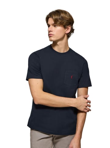 Polo Club Shirt in Schwarz