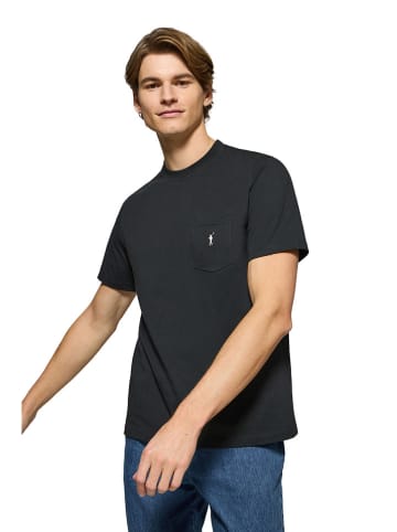 Polo Club Shirt in Schwarz