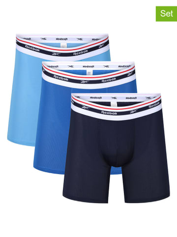 Reebok 3er-Set: Boxershorts "Finlo" in Blau