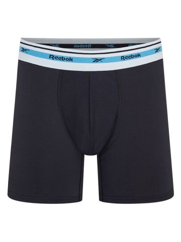 Reebok Bokserki (3 pary) "Abbot" w kolorze czarnym