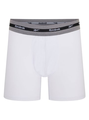 Reebok Bokserki (3 pary) "Bexley" w kolorze białym, niebieskim i szarym