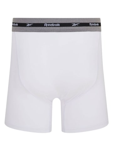 Reebok 3er-Set: Boxershorts "Bexley" in Grau/ Weiß/ Blau