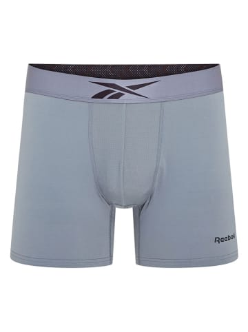 Reebok 3er-Set: Boxershorts "Jennison" in Grau/ Schwarz