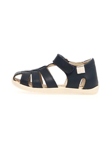 Naturino Leder-Halbsandalen in Dunkelblau