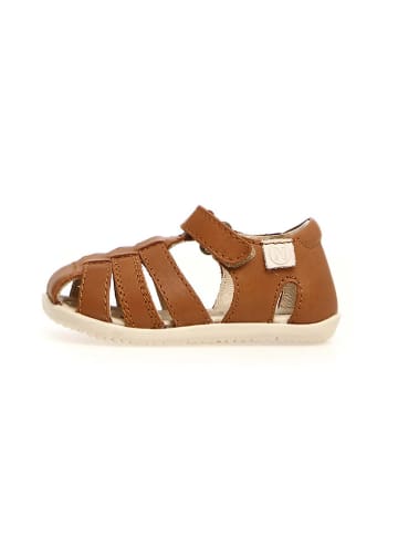 Naturino Leder-Halbsandalen in Hellbraun