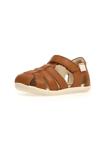 Naturino Leder-Halbsandalen in Hellbraun