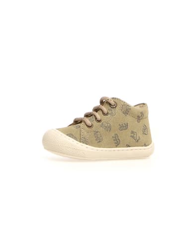 Naturino Leder-Lauflernschuhe "Cocoon" in Khaki