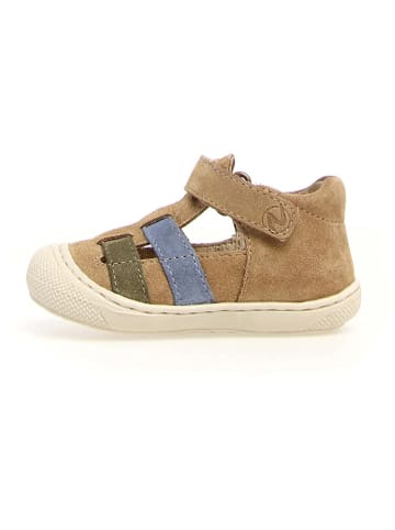Naturino Leder-Halbsandalen "Bede" in Hellbraun