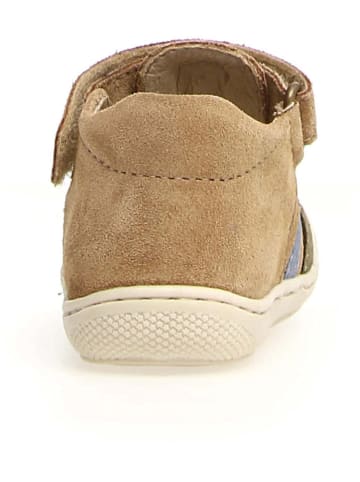Naturino Leder-Halbsandalen "Bede" in Hellbraun