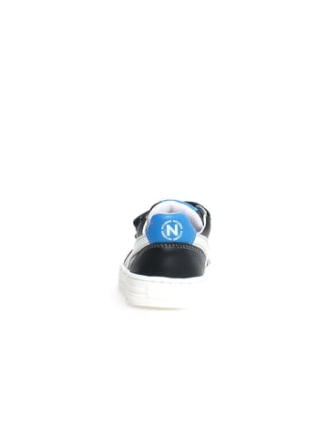 Naturino Leren sneakers "Ceonia" zwart/wit