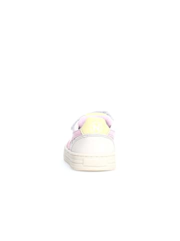 Naturino Leren sneakers "Ceonia" wit/lichtroze