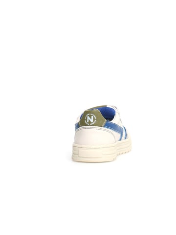 Naturino Leder-Sneakers "Ceonia" in Creme