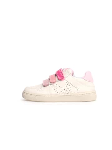 Naturino Leren sneakers "Theral" crème/roze