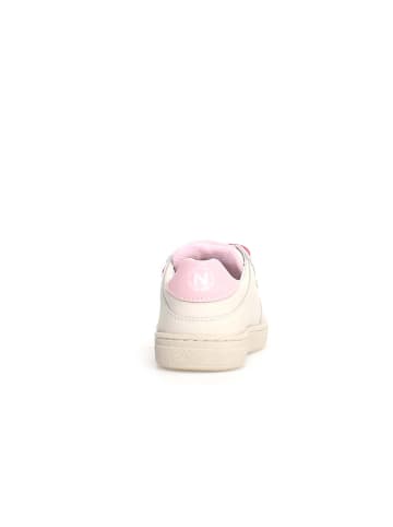 Naturino Leder-Sneakers "Theral" in Creme/ Pink